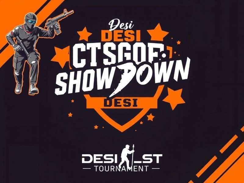 Professional gaming tournament Desi CSGO Showdown esports tournament